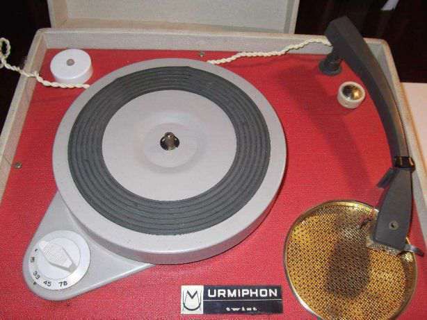Gira discos Lenco - Urmiphon Fabrico - Suíço Anos 70