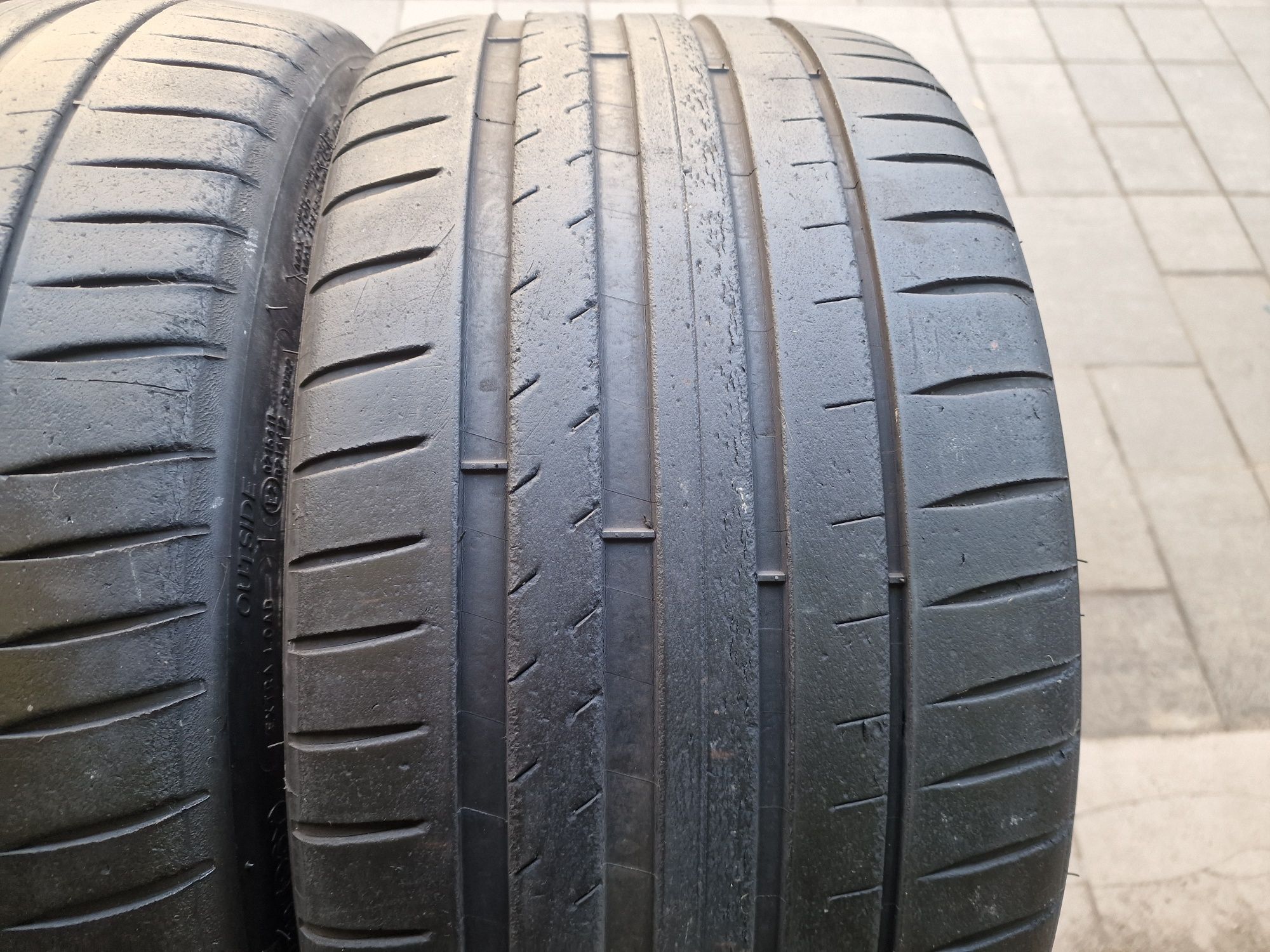 Пара летних шин 255/35 R19 Michelin pilot sport 4