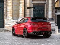 Спойлер Alfa Romeo Stelvio накладка на багажник ляду бленда антикрыло