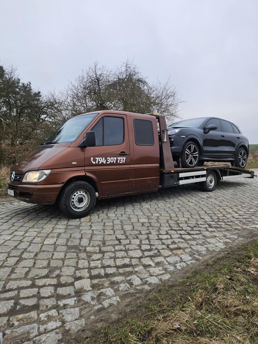 Laweta 5 osób. Pomoc drogowa. Auto holowanie. Szczecin i okolice