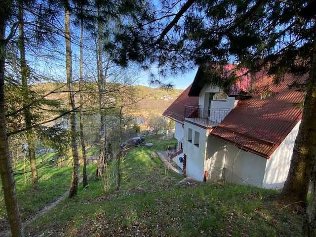 Dom na Kaszubach z kominkiem, Brodnica Dolna, blisko jeziora