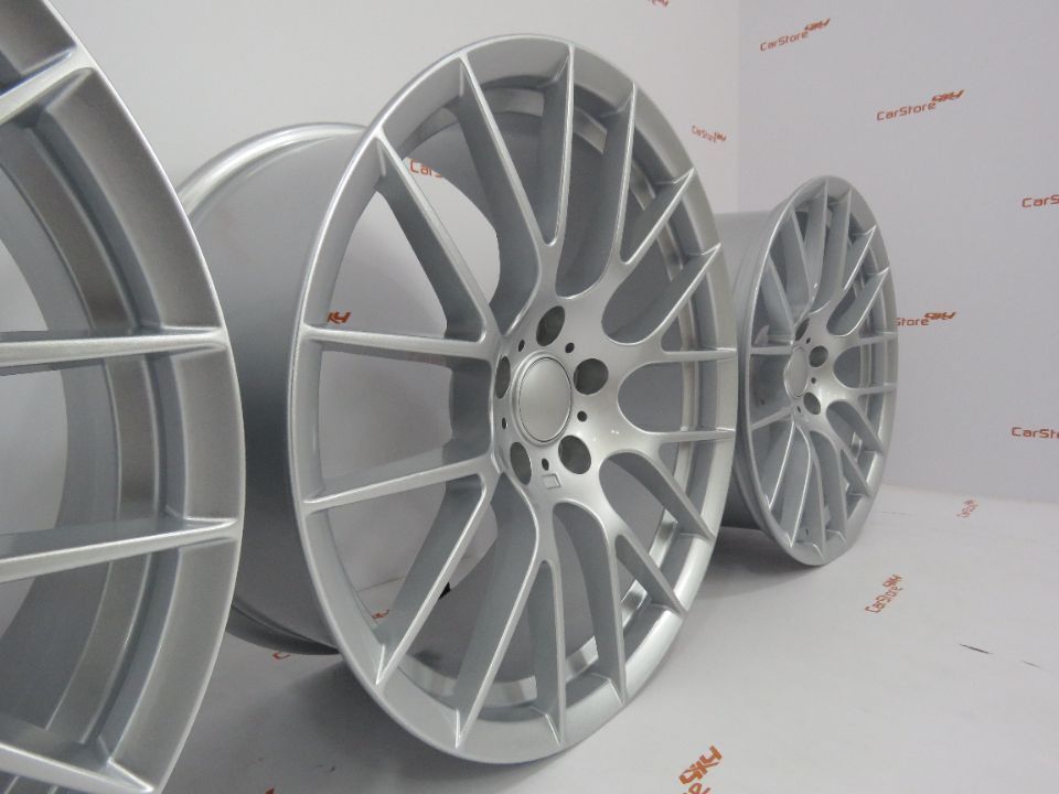 Jantes Look Bmw M359 19 8.5+9.5 5x120 Cinza Prata