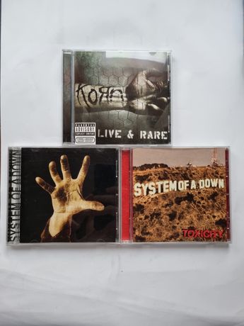 System of a down - Self-titled, Toxicity, Korn - Live&Rare