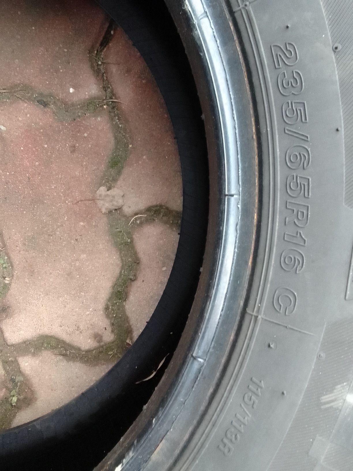 2 Opony zimowe 235/65r16C BRIDGESTONE 2018r