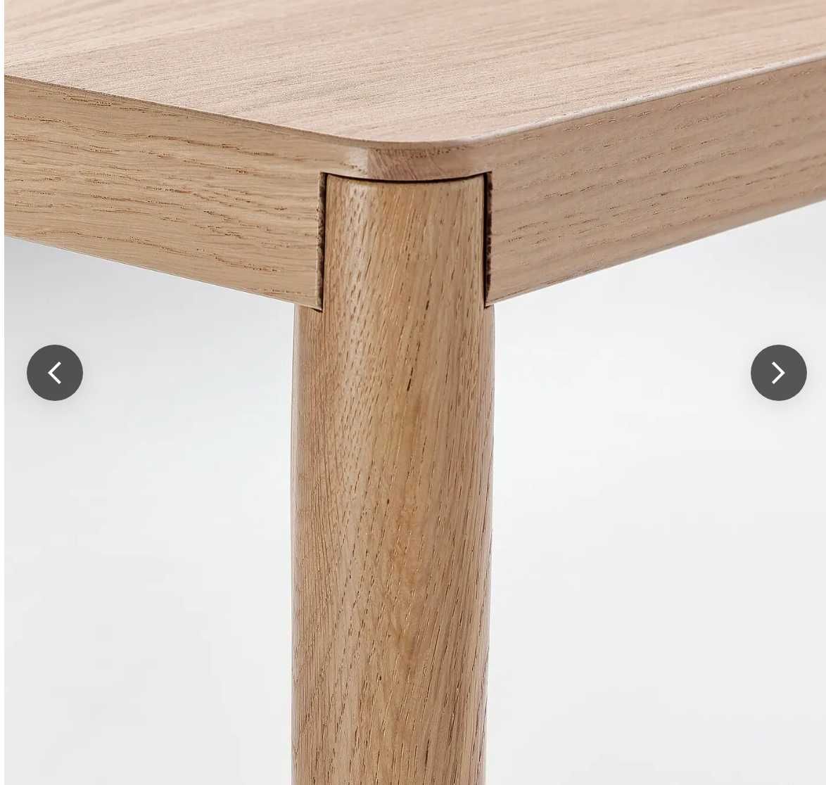 Mesa de madeira IKEA quadrada