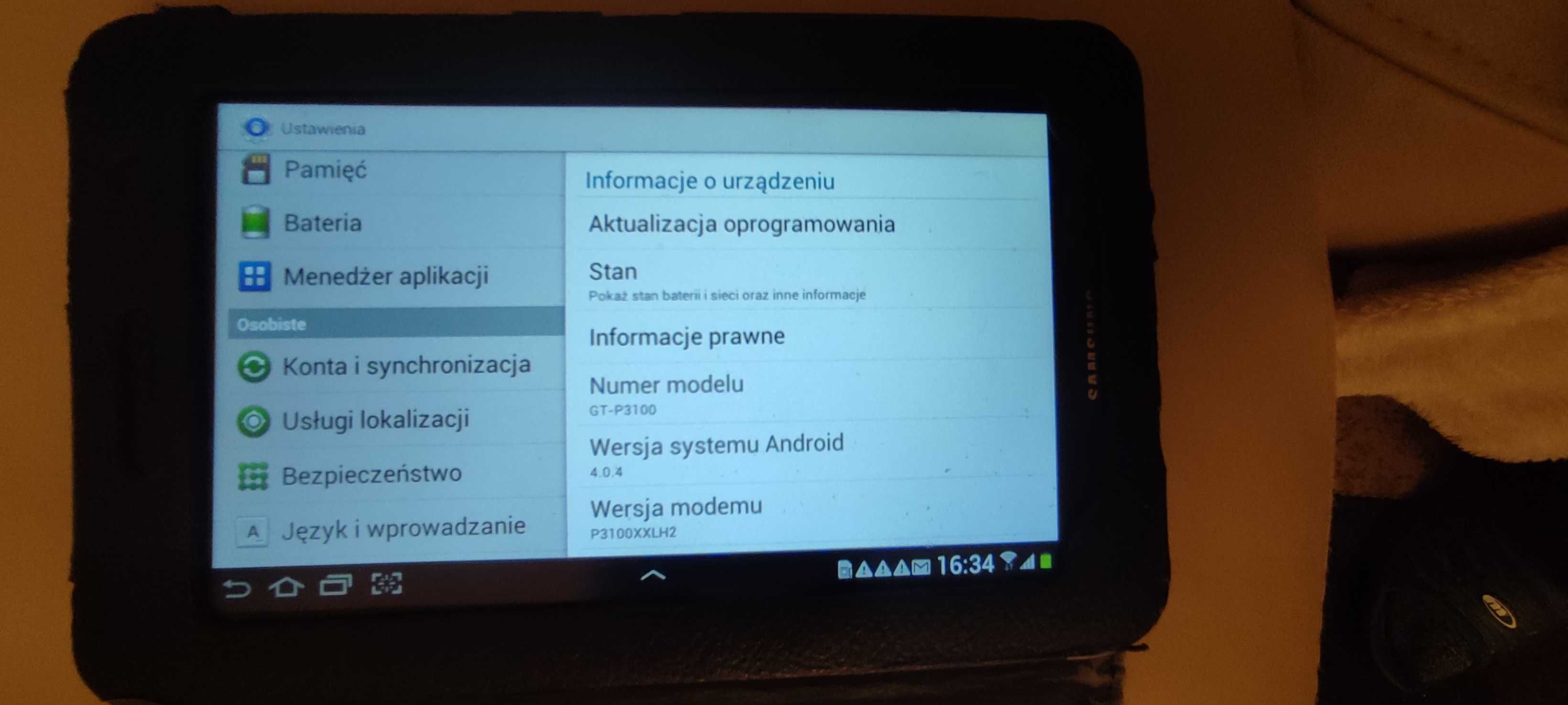 Tablet GT - P3100 Samsung