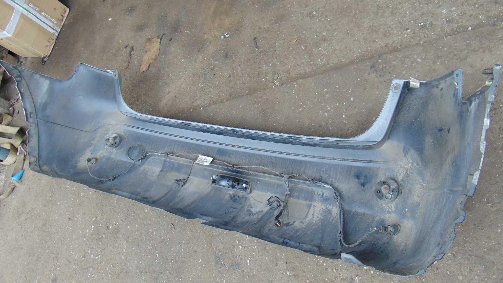 Cze55 Zderzak tylny nissan qashqai j10 srebrny PDC kompletny wysyłka