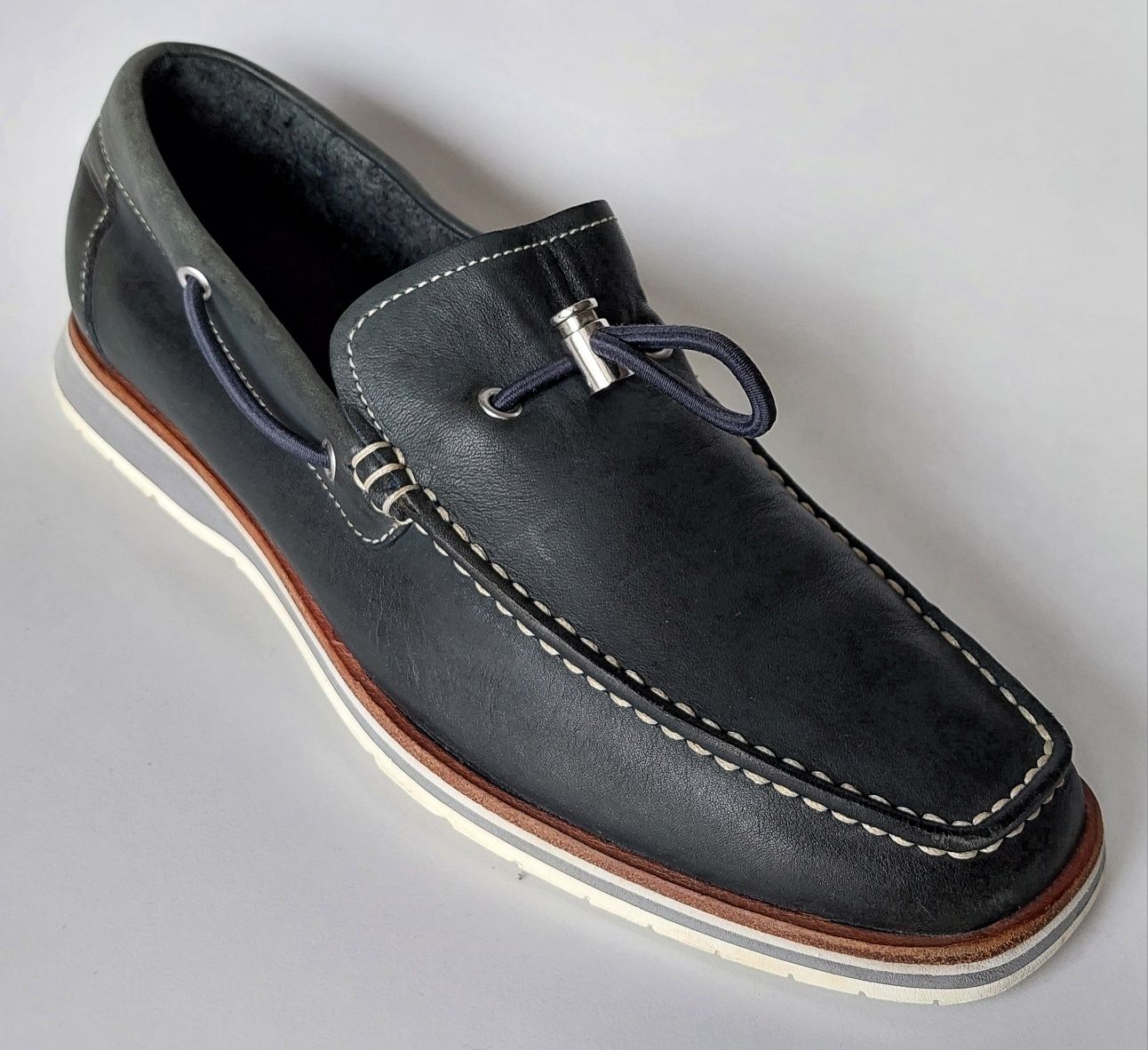 Buty Rockport Loafers roz.42 Torsion Skóra naturalna Sample