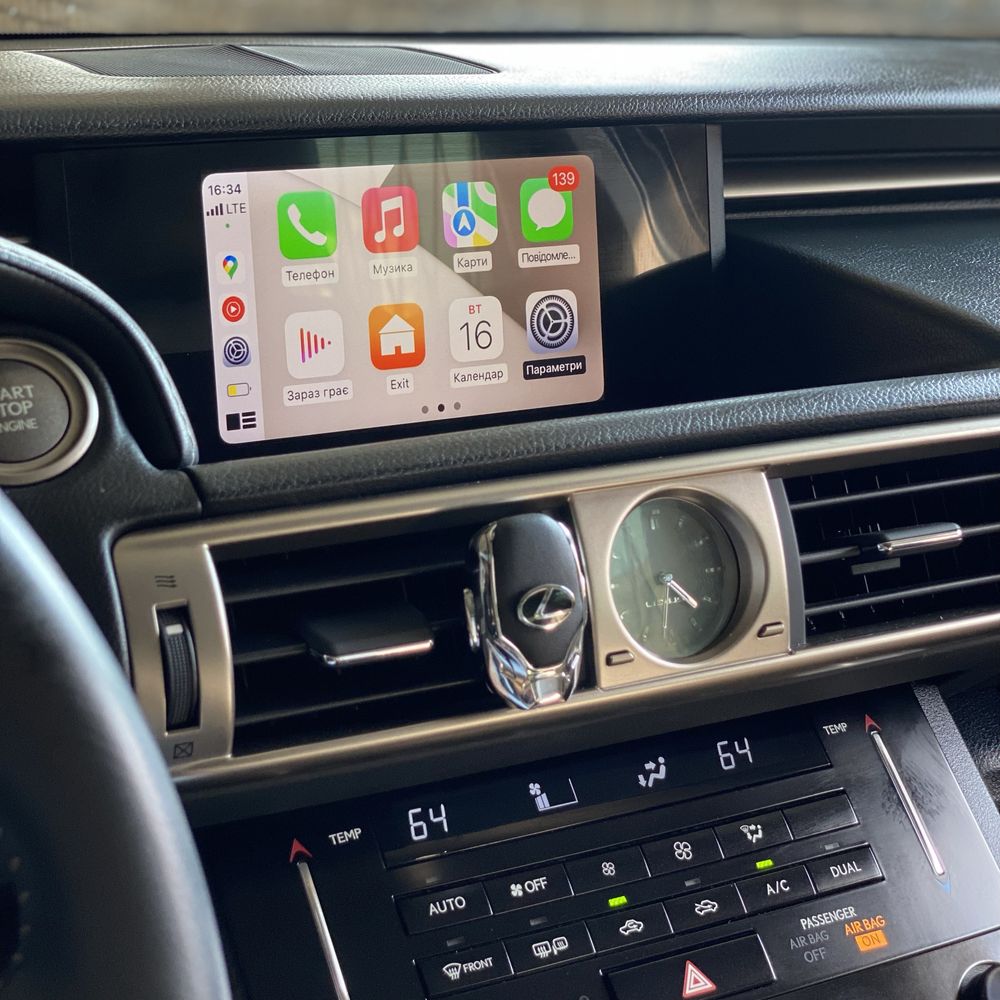 Apple CarPlay Android Auto Lexus Audi Infiniti Mazda Toyota Acura