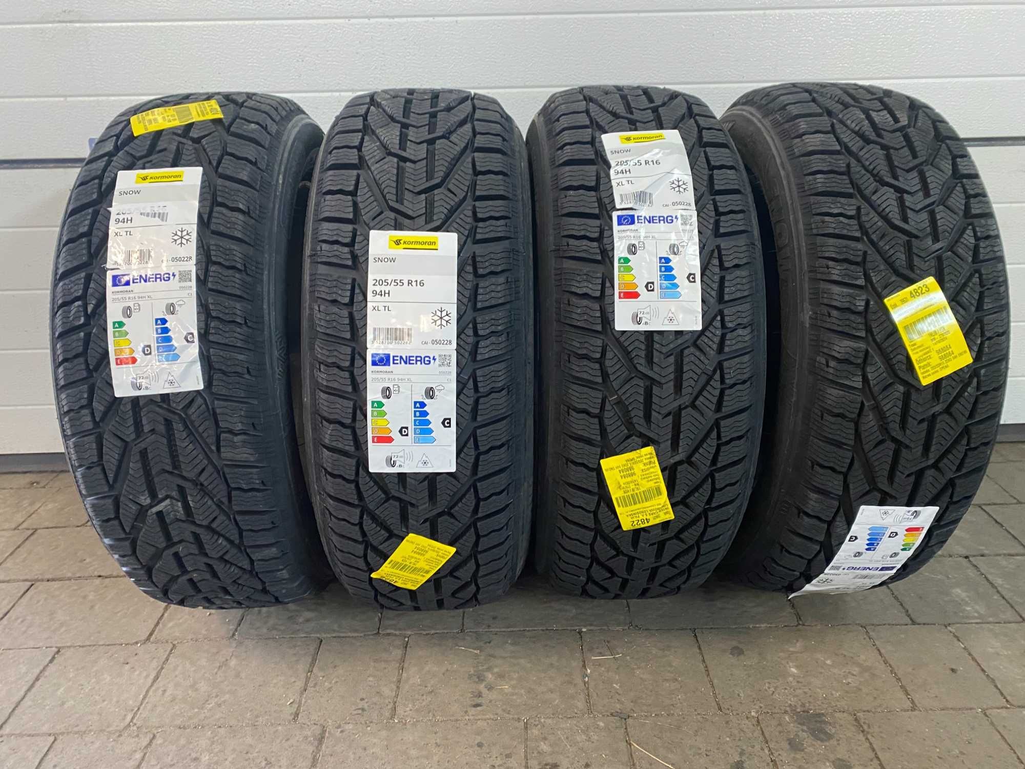 4x 205/55 R.16 94H XL Kormoran Snow 2024 zimowa