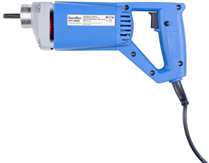 Вібратор глибинный для бетону 750 Вт EnerSol ECV-800W 1.5 м вибратор