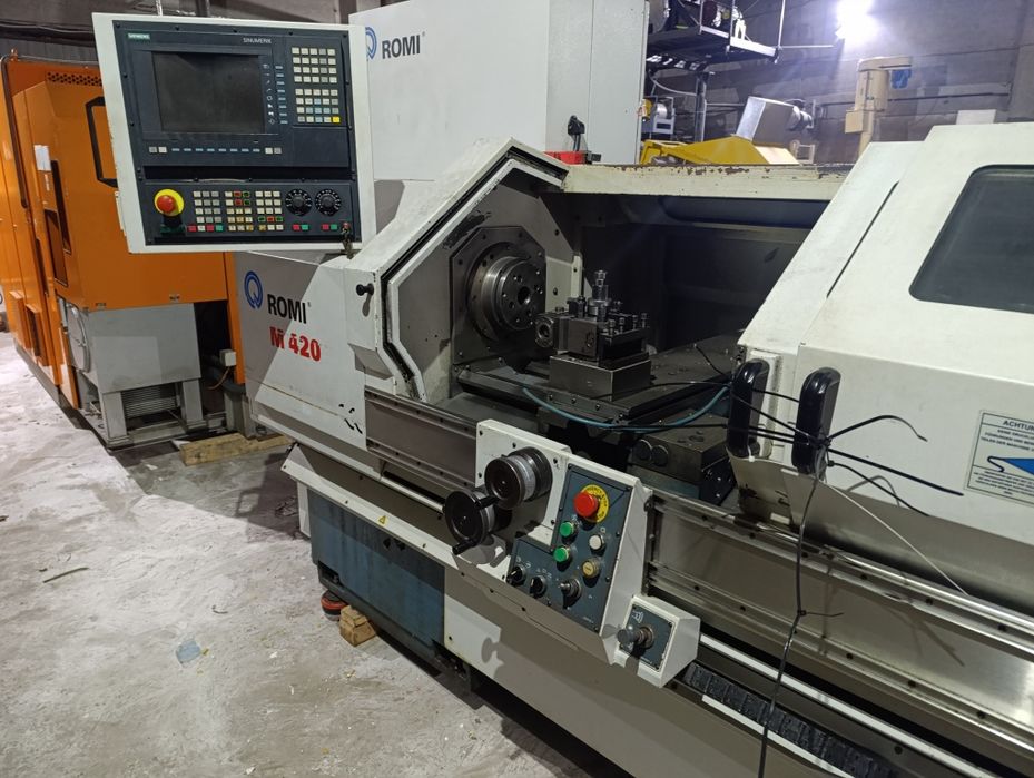 Токарный станок ЧПУ ROMI M420 цикличный