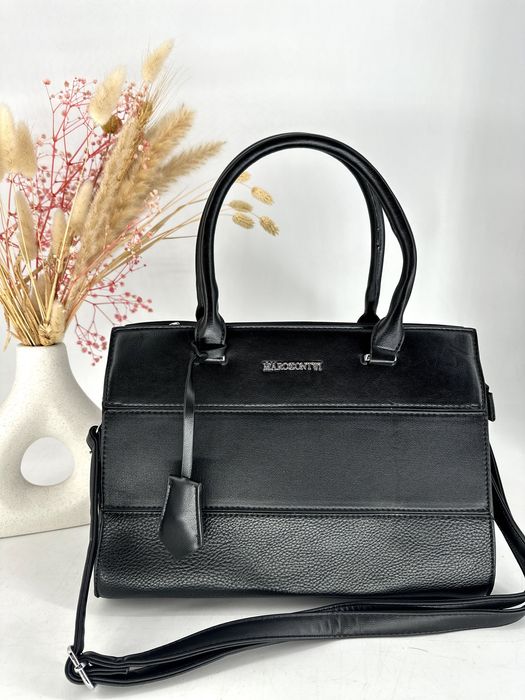 Nowa torebka damska usztywniana duża shopperka Marco contti