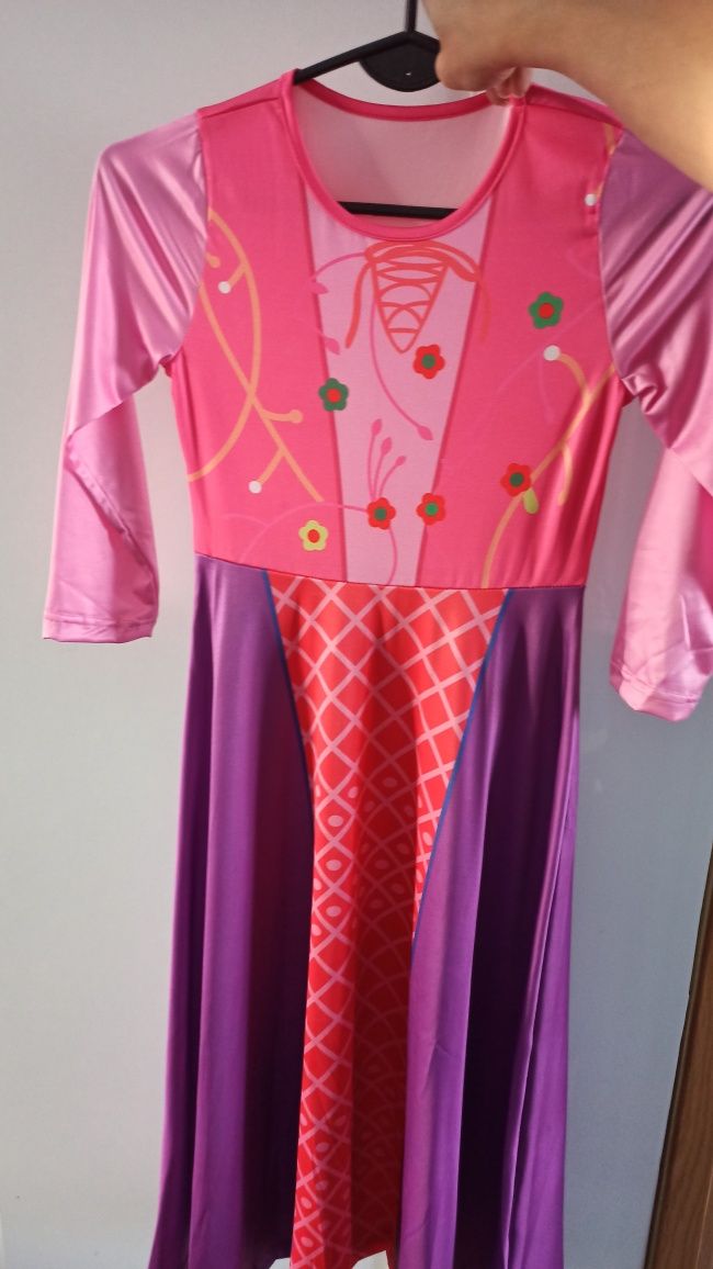 Kostium czarownicy, siostry Sanderson, sukienka na bal karnawałowy,130