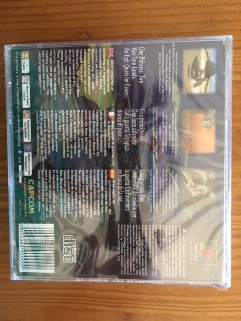 Breath of Fire 4 PS1 novo selado