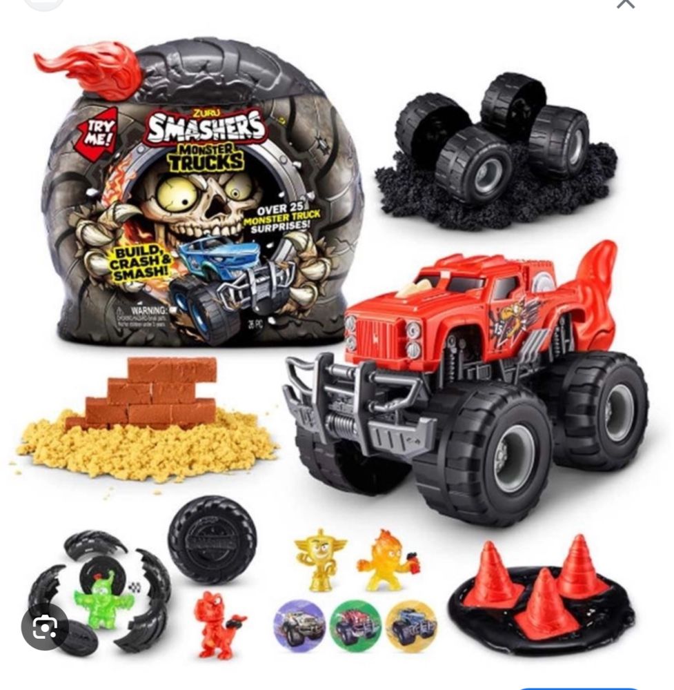 Ігровий набір Smashers Monster Wheels Shark truck