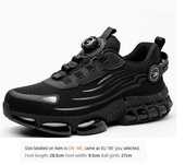 EPI Ténis Trabalho nº45 - 9KSAFETYJB Rotary Button Safety Work Shoes