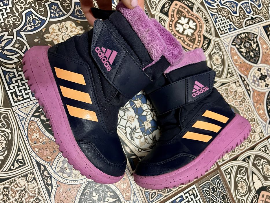 Зимові чоботи Adidas, зимові чоботи для дівчинки