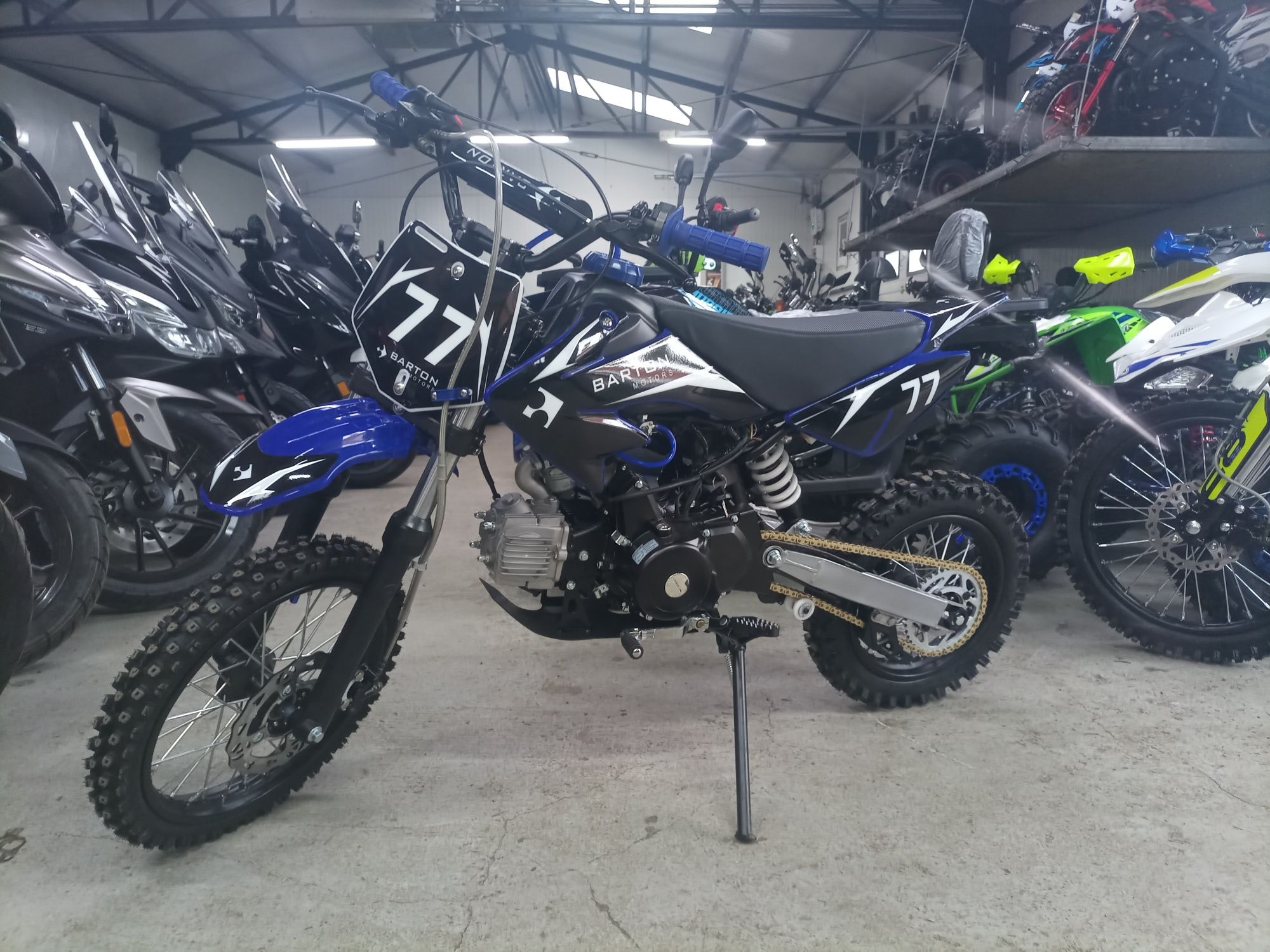 Cross Pitbike Barton DB125-3L 125 duży PROMOCJA okazja 17-14cal raty!!