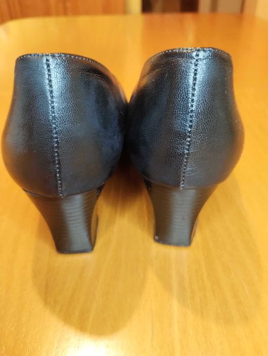 Półbuty czarne - rozmiar 40