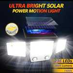 Dwie rewelacyjne lampy solarne LED z czujnikami ruchu!
