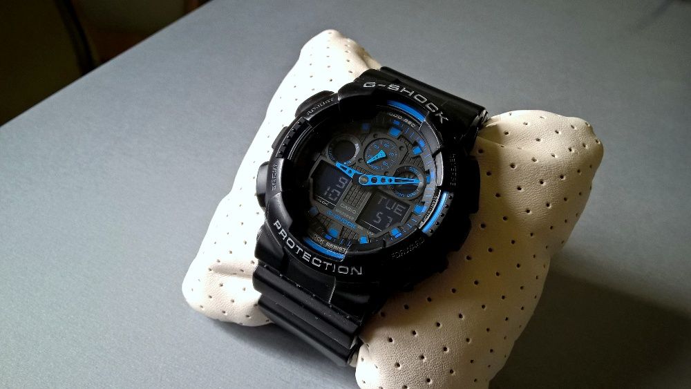 CASIO G-SHOCK  GA-100- Black