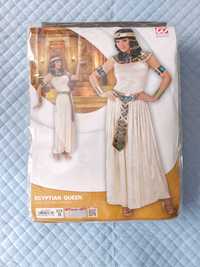 Strój Egipcjanki - Kleopatra, Nefretiti, Królowa, Faraonka; XS; NOWY
