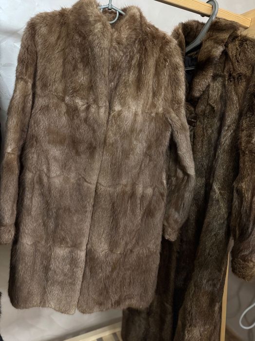 Шуба норка 3 штуки