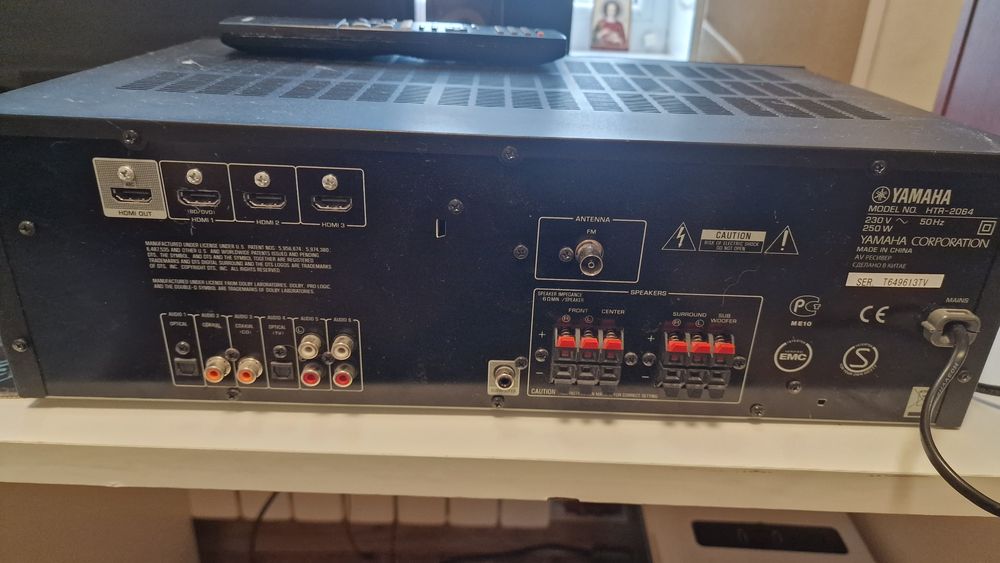 Комплект ресивер yamaha htr 2064 колонки yamaha NS-7900  та колонки 5.