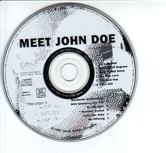 DOE JOHN   cd Meet John Doe        folk country indie   super