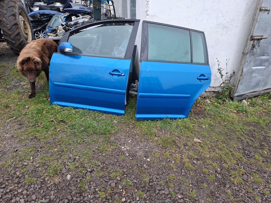 Volkwagen touran drzwi tyl lewe kompletne