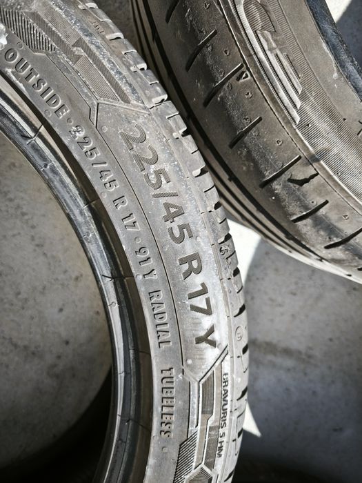 Pneus 225 45 R17