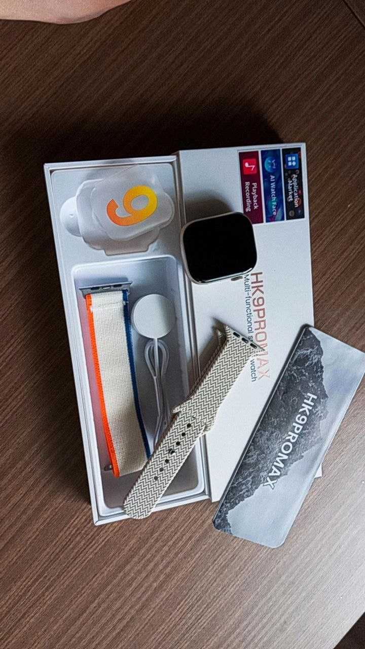 Smart Watch HK9 PRO MAX+ (Plus) AMOLED Gen 4 ХИТ 2024