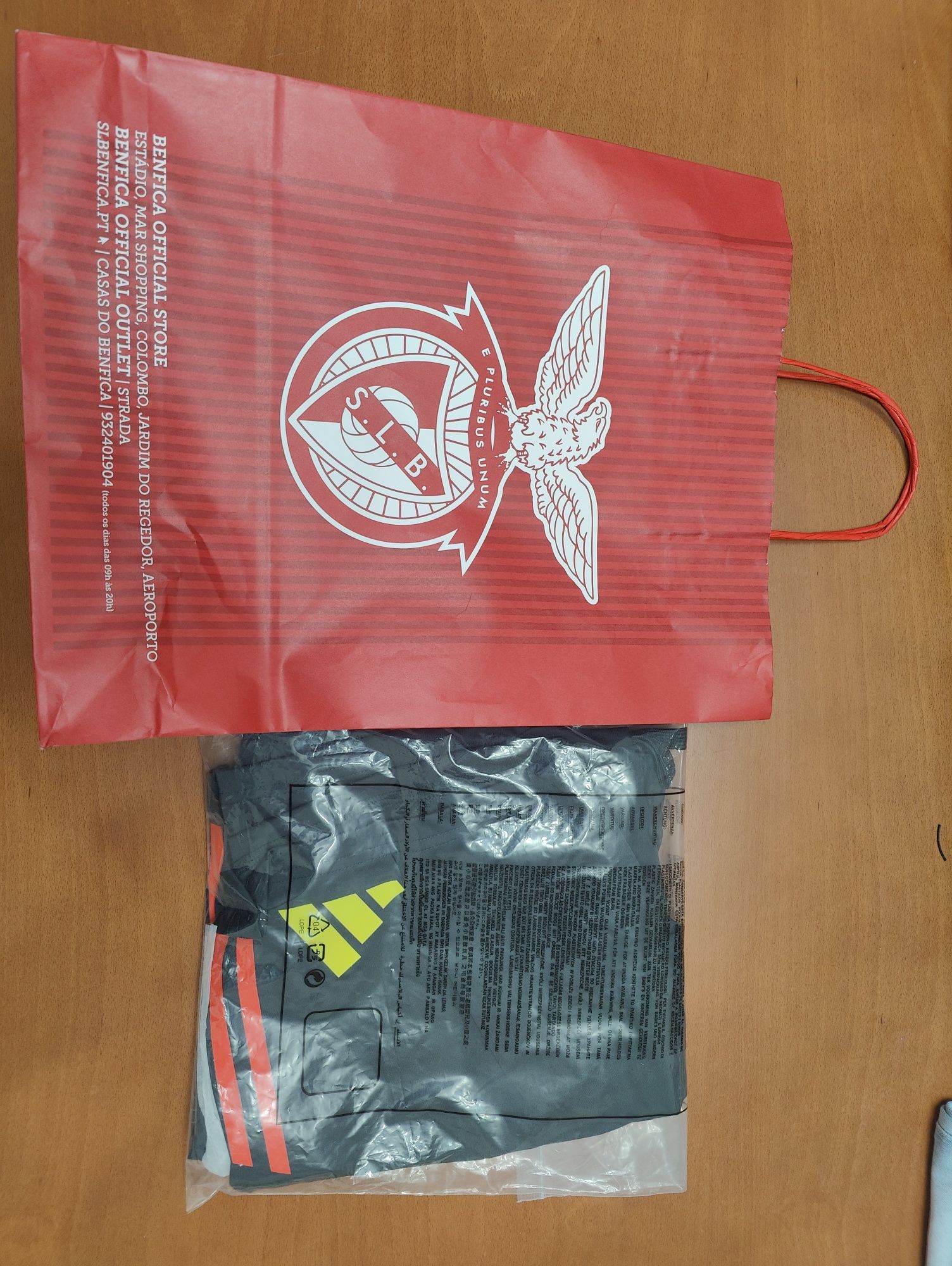 Calções de Homem SL Benfica 2024/2025 Tiro24 Training Short