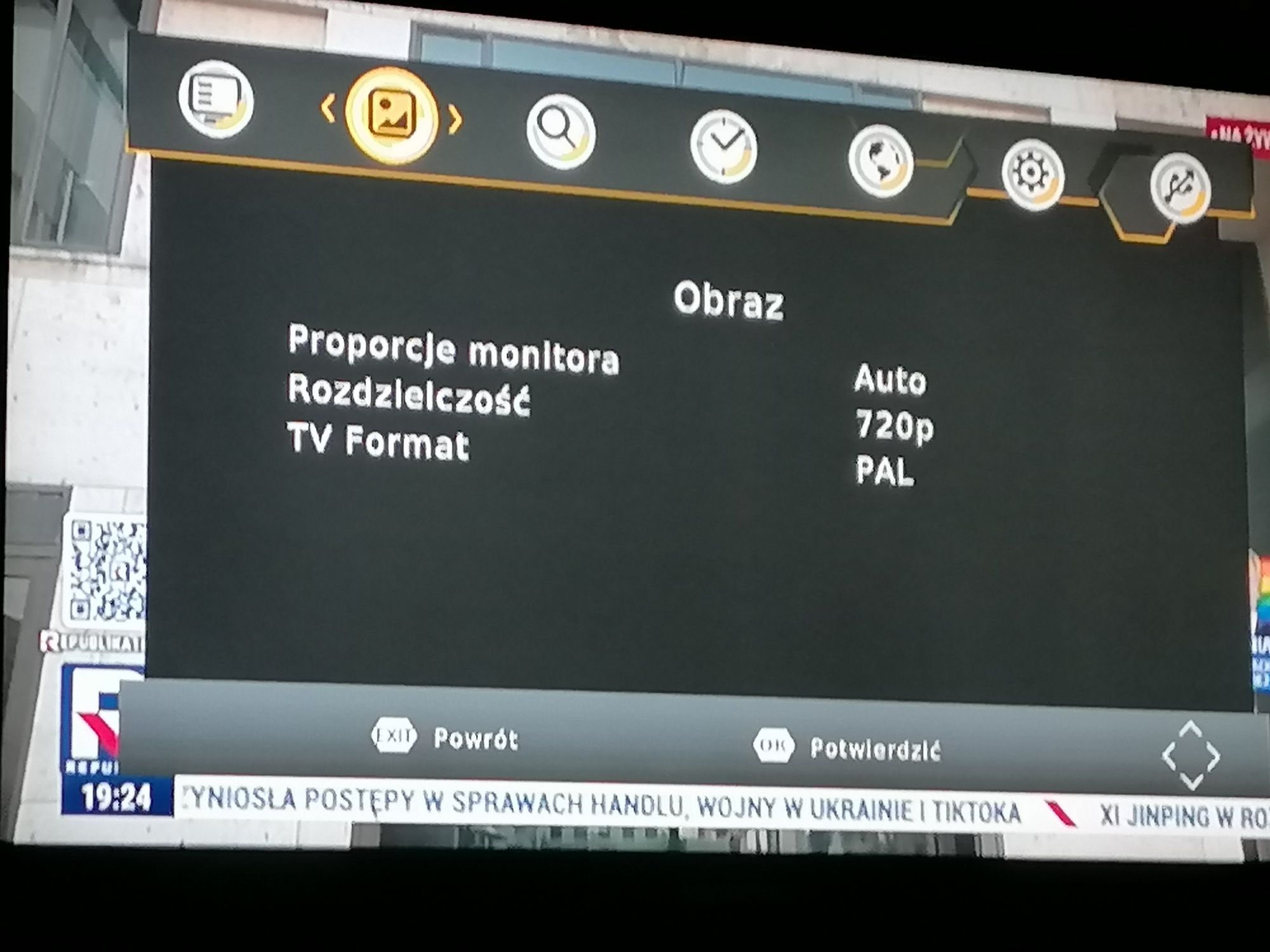 Tuner dekoder dvb-t2 h.265 HEVC dekoder Manta dvbt018