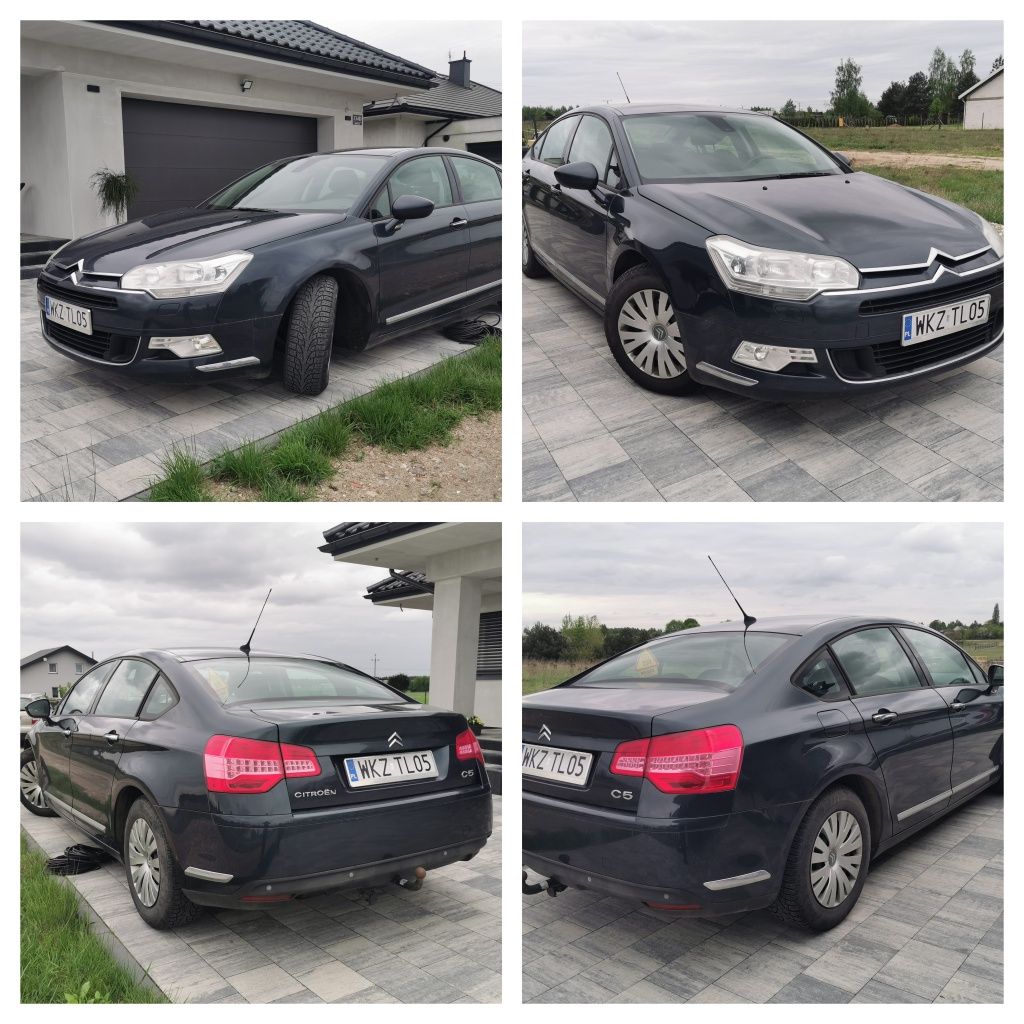 Citroen c5*2.0 HDi*140 KM*WEBASTO*Tempomat*Cz.deszczu/Światel*Doswietl