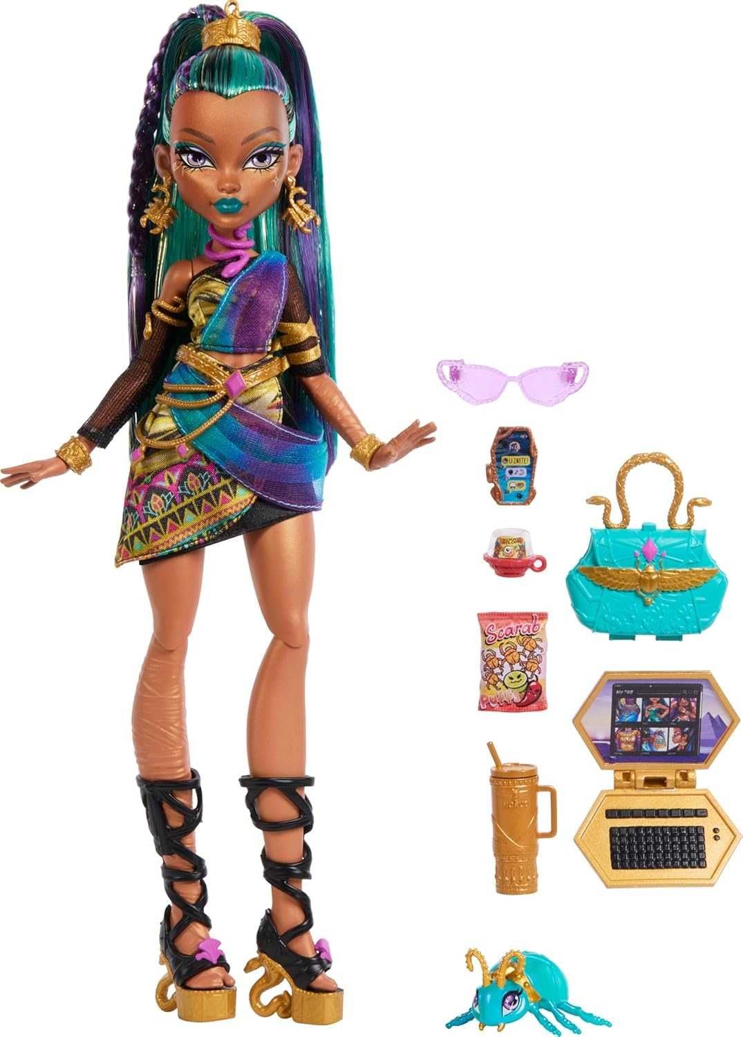 Лялька Монстер Хай Нефера Де Ніл Monster High Nefera De Nile JDR48