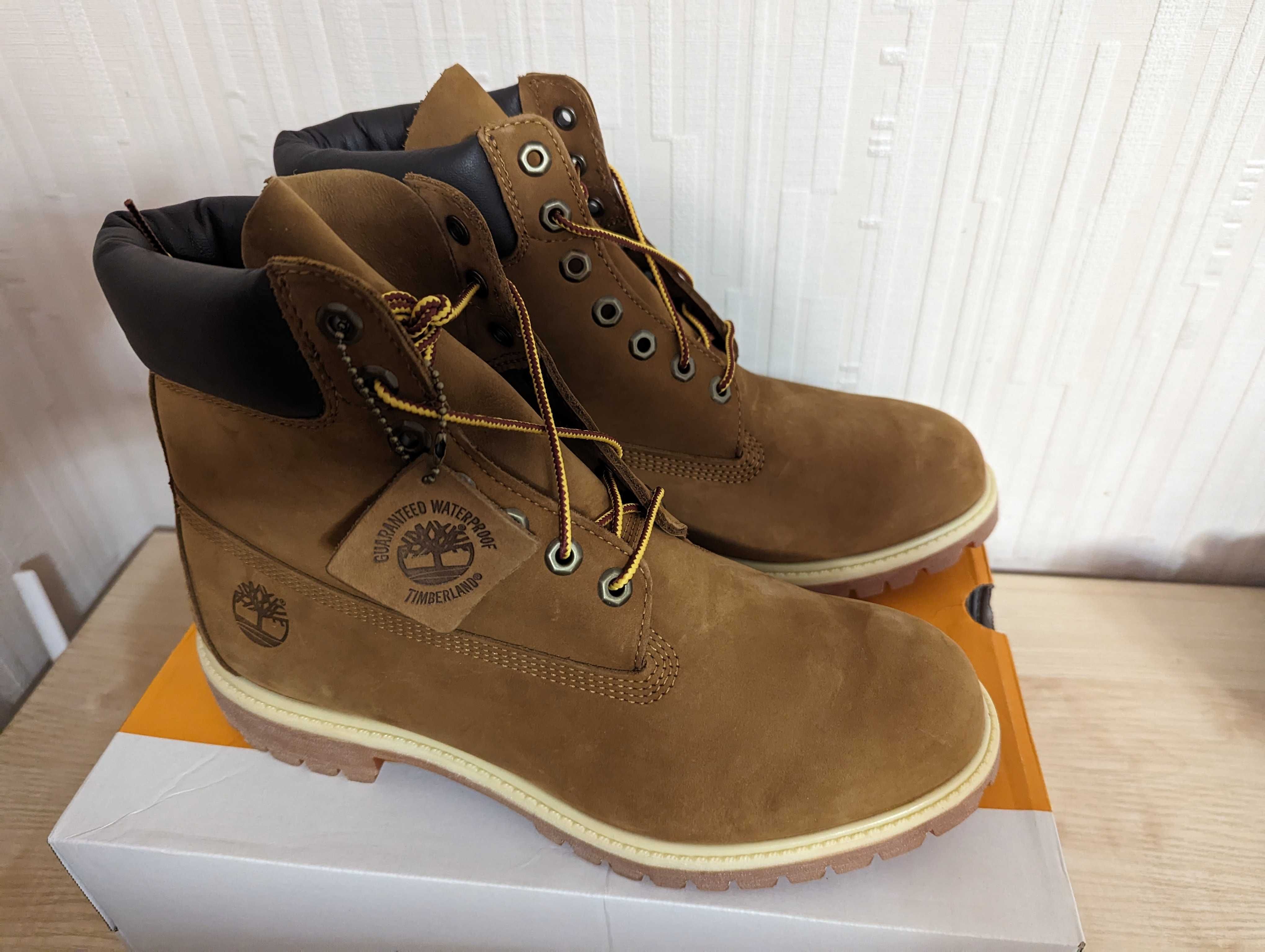Timberland Premium 6 Inch Boot Rust Brown.Ботинки мужские.Оригинал