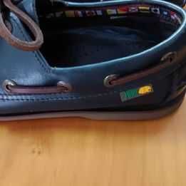 Sapatos novos vela castanho e azul nºs 41/42