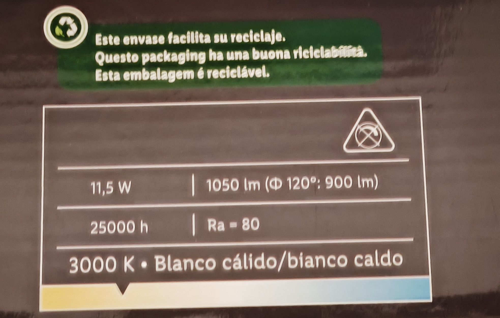 Iluminação de parede ou teto LED