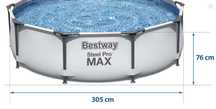 Piscina Natação Estrutura 4 Em 1 Bestway 3 metros