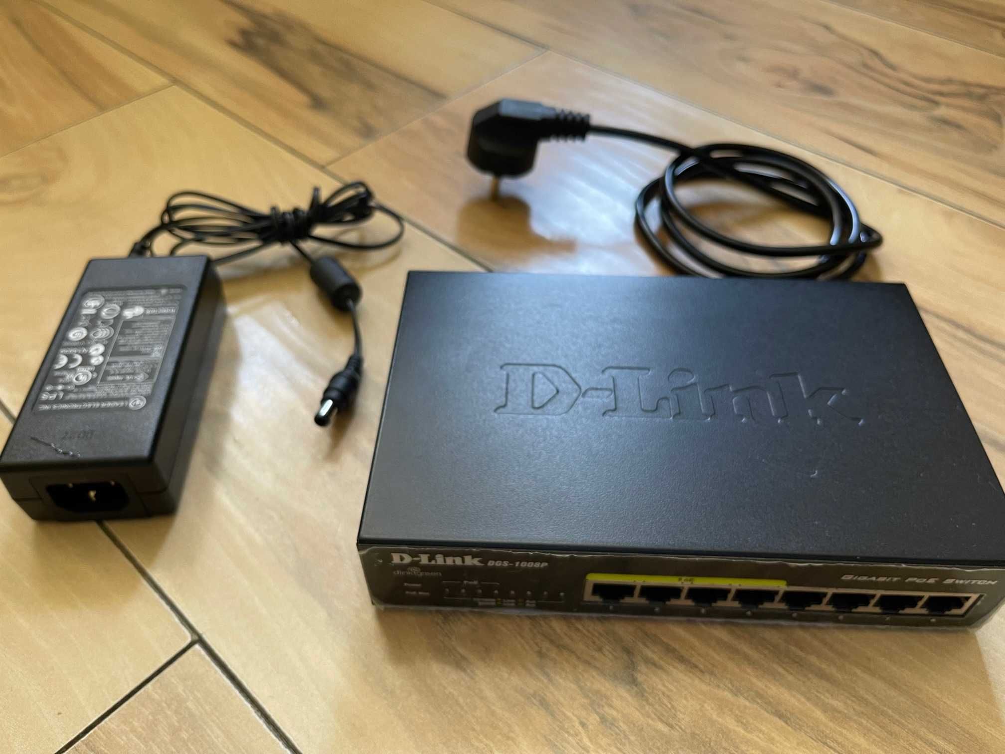 Коммутатор D-Link DES-1008P