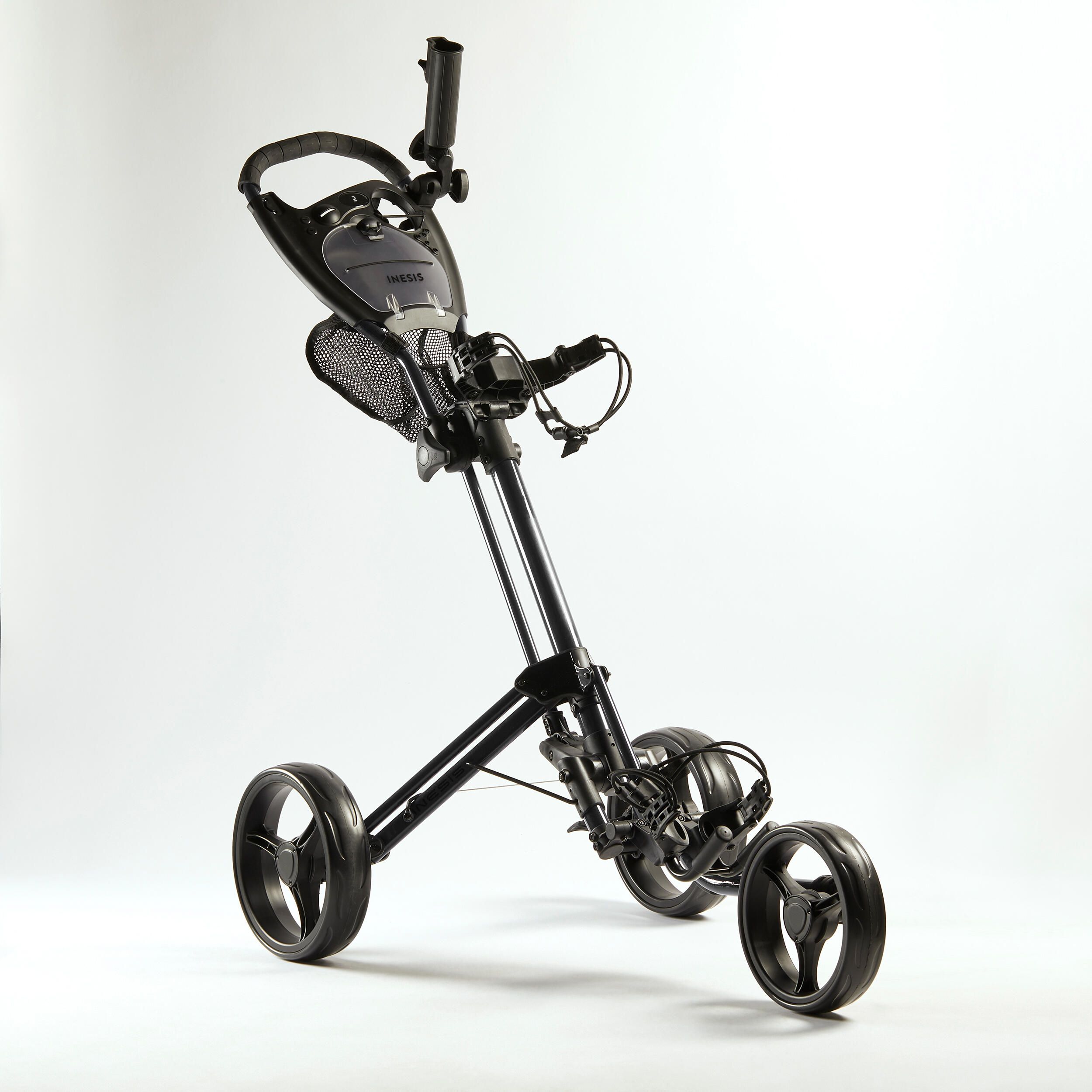 CARRINHO DE GOLF 3 RODAS COMPACT - INESIS 900 PRETO