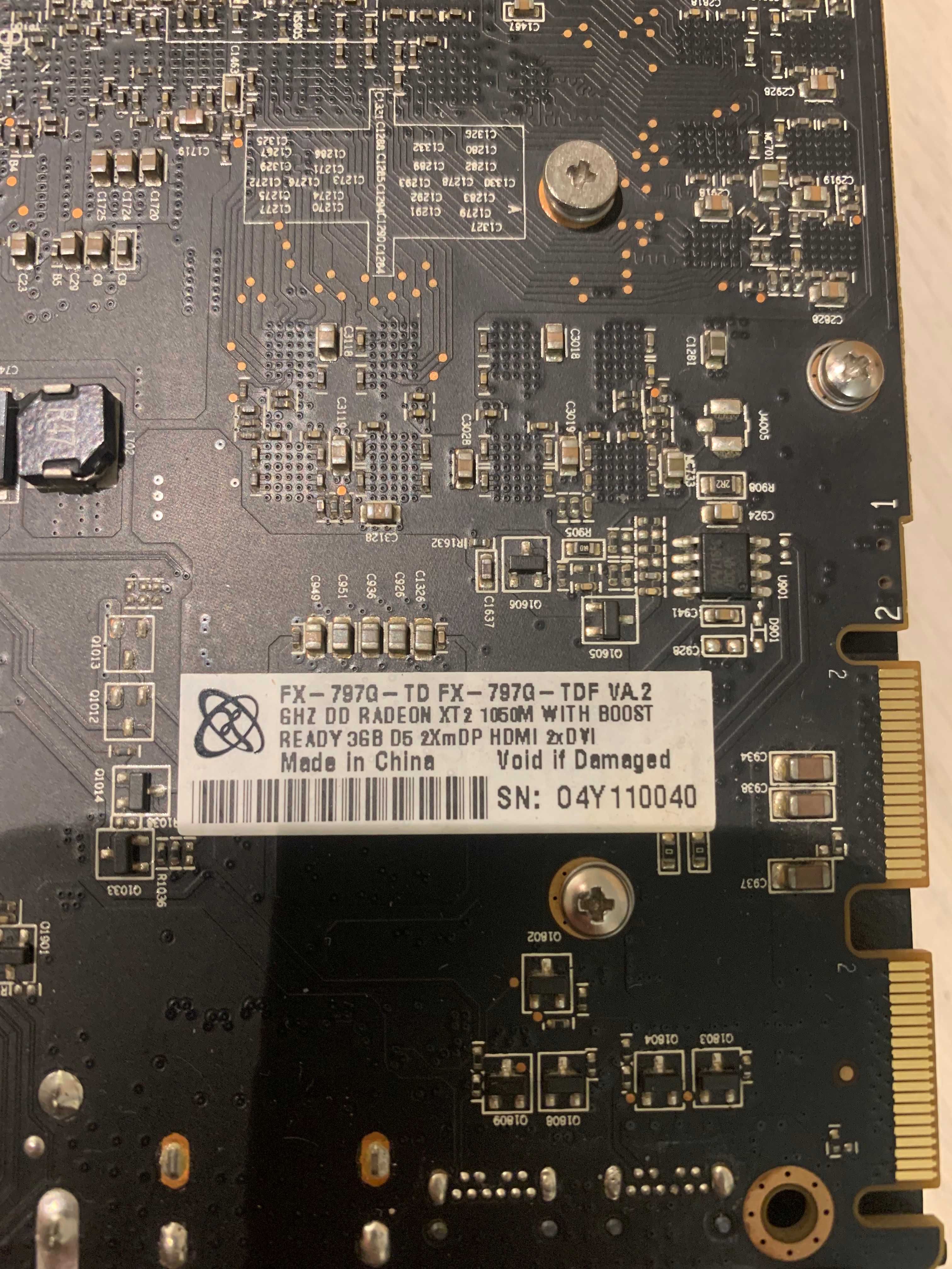 Видеокарта XFX Radeon HD 7970 DD XT2 (PCIe 3.0, 3GB GDDR5, 384bit)