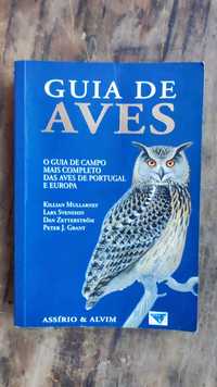 Guia de aves - impecável no interior, capa como se mostra nas fotos