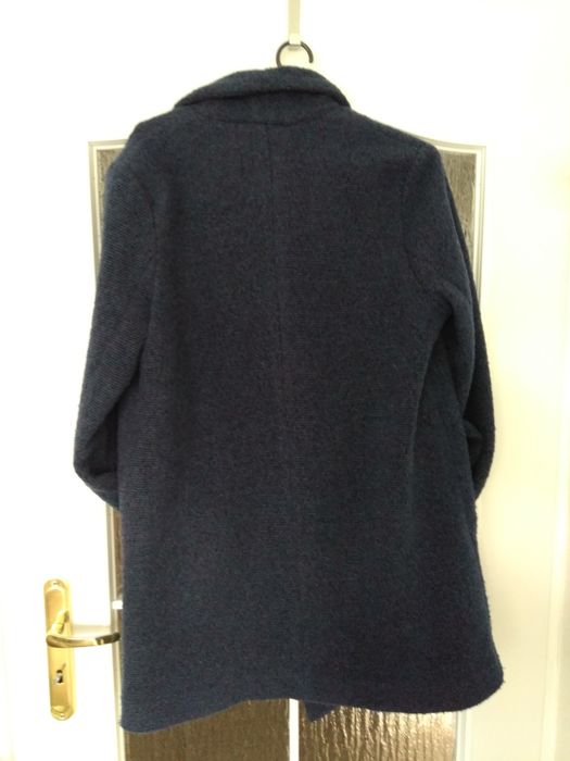 Granatowy płaszczyk damski Reserved r. 42/44