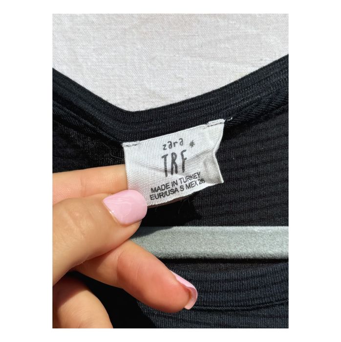 Zara m sukienka materiałowa krótki rękaw w paski taliowana 38 M