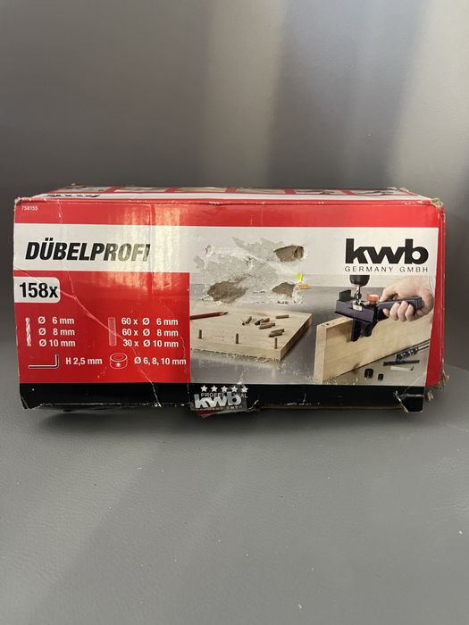 Nowy szablon do dybli i wiercenia DUBELPROFI 158X