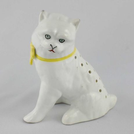 Paliteiro em Porcelana SP Coimbra em forma de gato