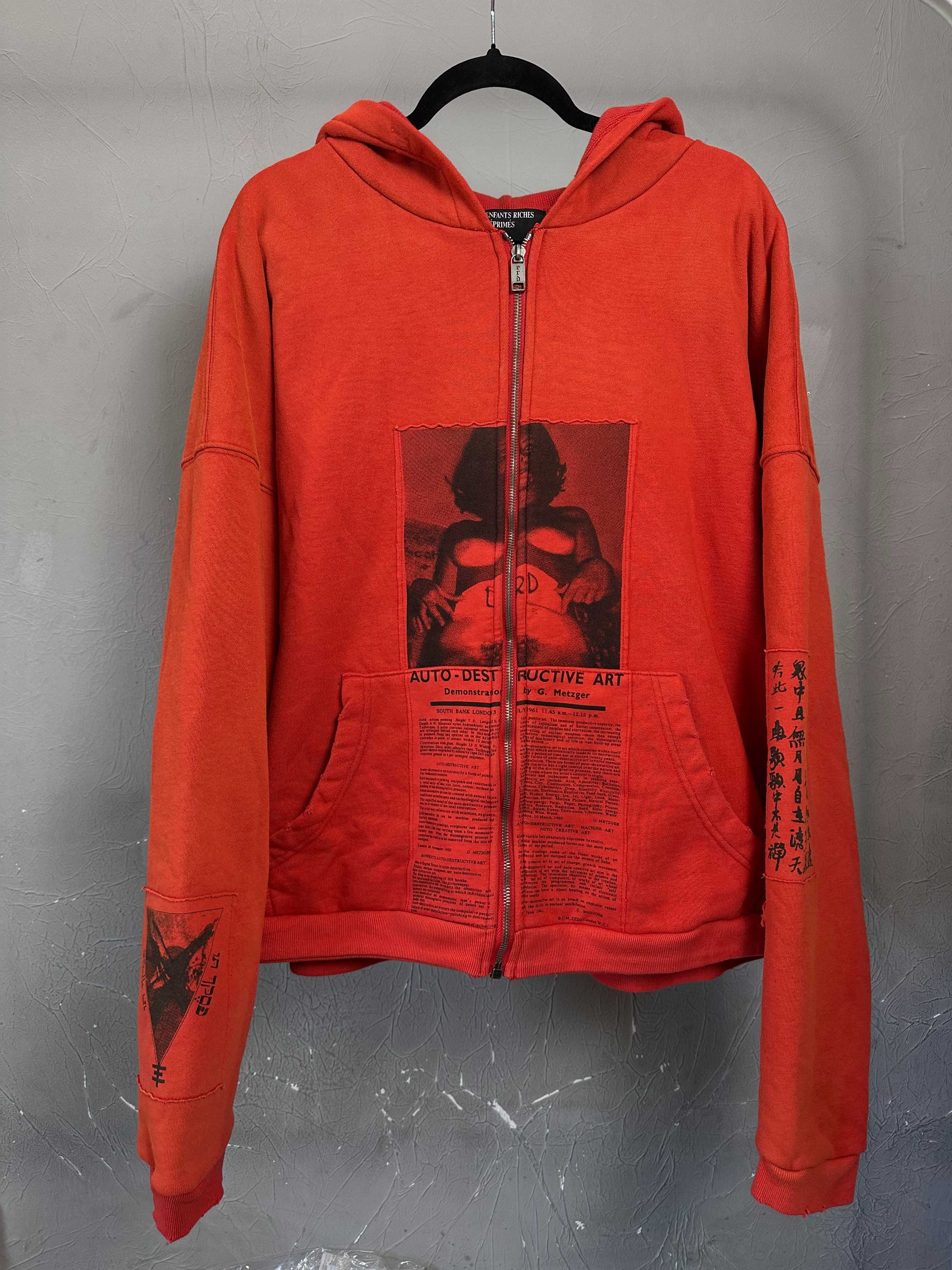 Зип-Худи ERD Enfants Riches Deprimes Thermal Lined Zip Hoodie ерд